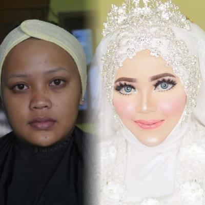 Make Up Hijab Ala Barbie