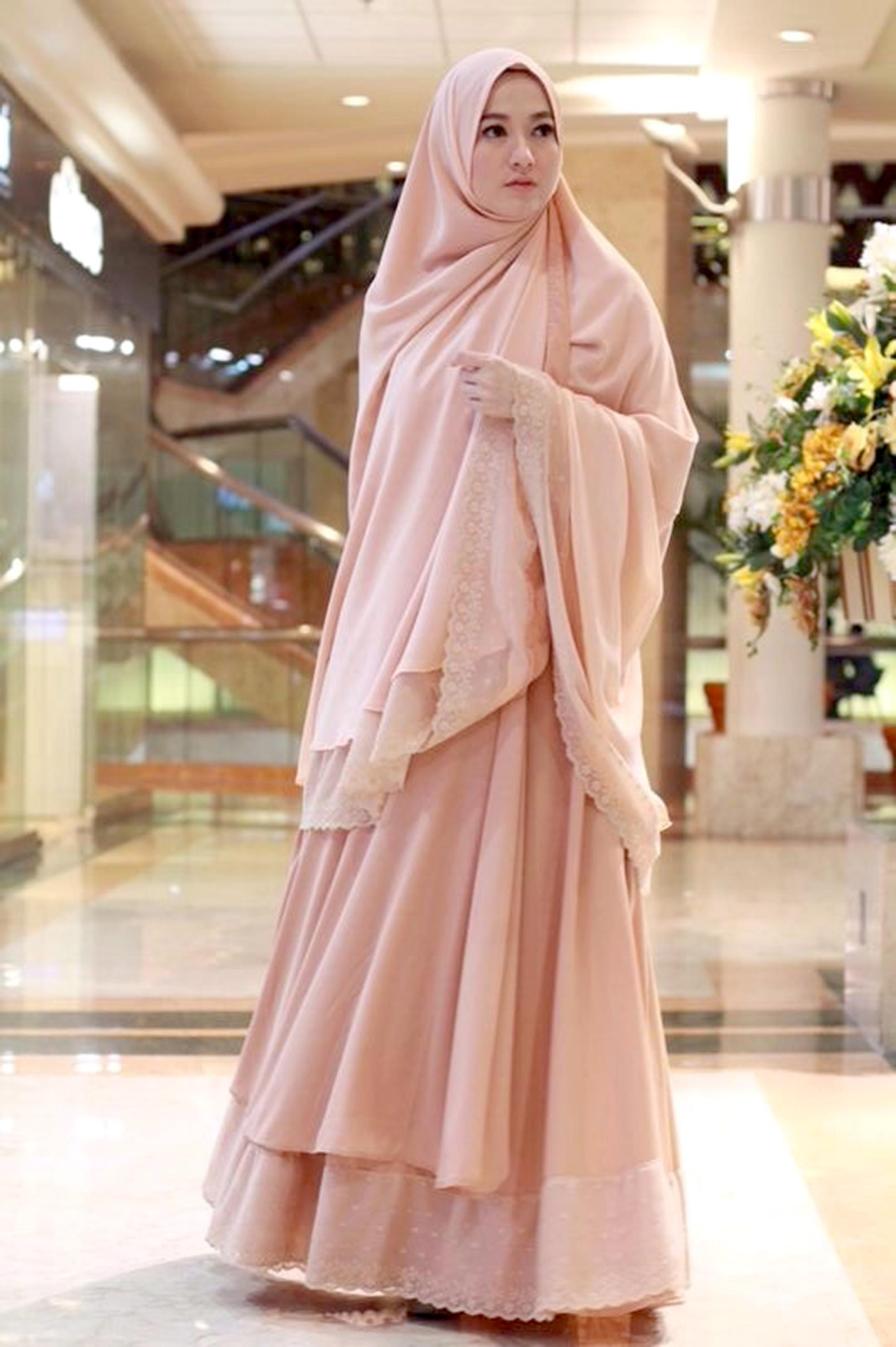 Sederhana Dan Elegan Tips Style Hijab Syari Pesta Untuk Kondangan