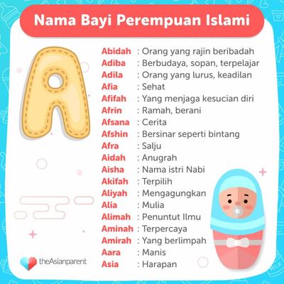 Arti Nama Bayi Nama Anak Perempuan Islami Modern Dan Artinya