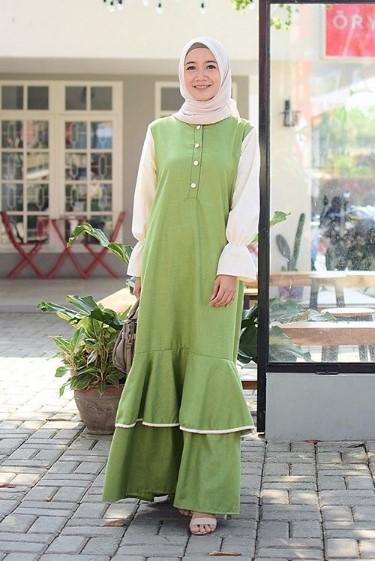 Model Baju Warna Hijau Army 