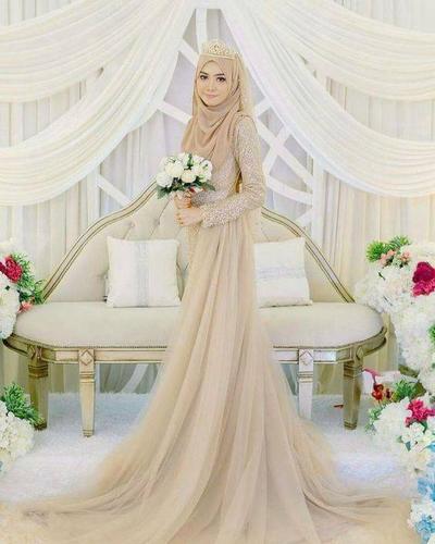 Tampil Cantik Di Hari Istimewa Dengan Gaun Pengantin Syari